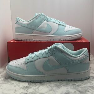 Brand new Nike Dunk Low, Glacier Blue, size 12